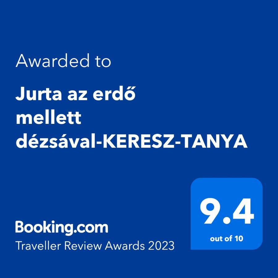 Hotel Jurta az erdő mellett dézsával-KERESZ-TANYA Pilisszentkereszt Exterior foto